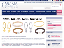 Tablet Screenshot of mengatrading.nl